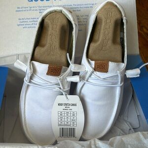 Hey Dudes - Womens Wendy Stretch Canvas White